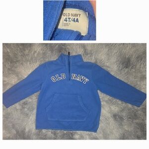 Old Navy Kids Blue Fleece Pullover